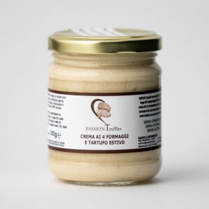 Crema ai 4 Formaggi e tartufo estivo 4 - Käsecreme mit Sommertrüffel 180g